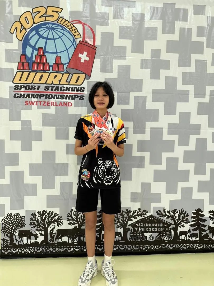 许媛琪 闪耀WSSA 2025世界叠杯锦标赛